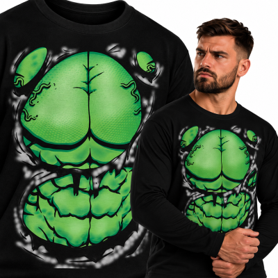 LONGSLEEVE NA SIŁOWNIĘ GREENABS